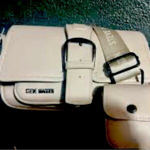 Steve Madden crossbody bag with mini bag on strap